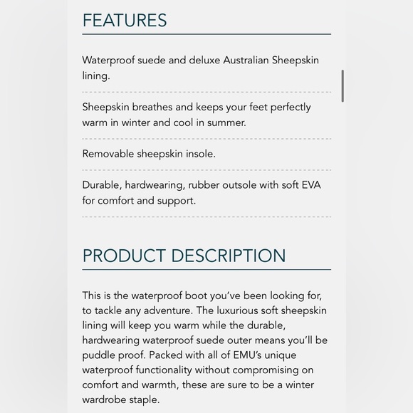 EMU Australia Boots,, - Picture 11 of 14